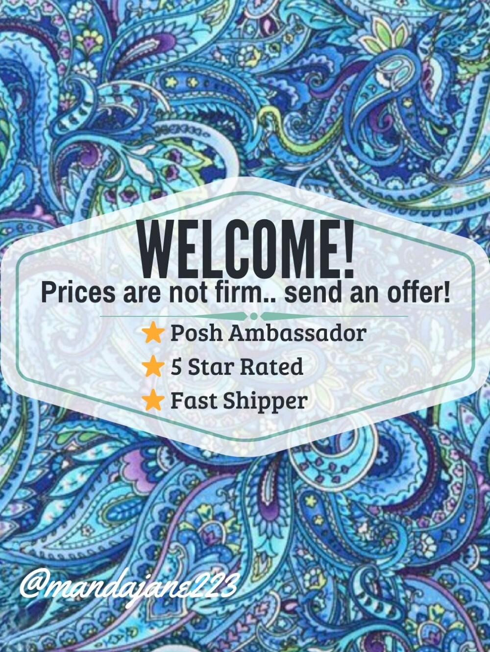 WELCOME to my closet! 💜  Offers greatly appreciated, same or next day shipping!